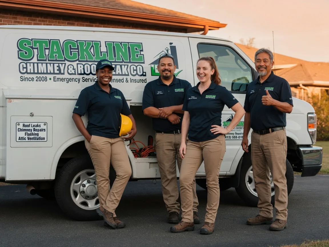 Chimney flashing repair company in Rochester, WI